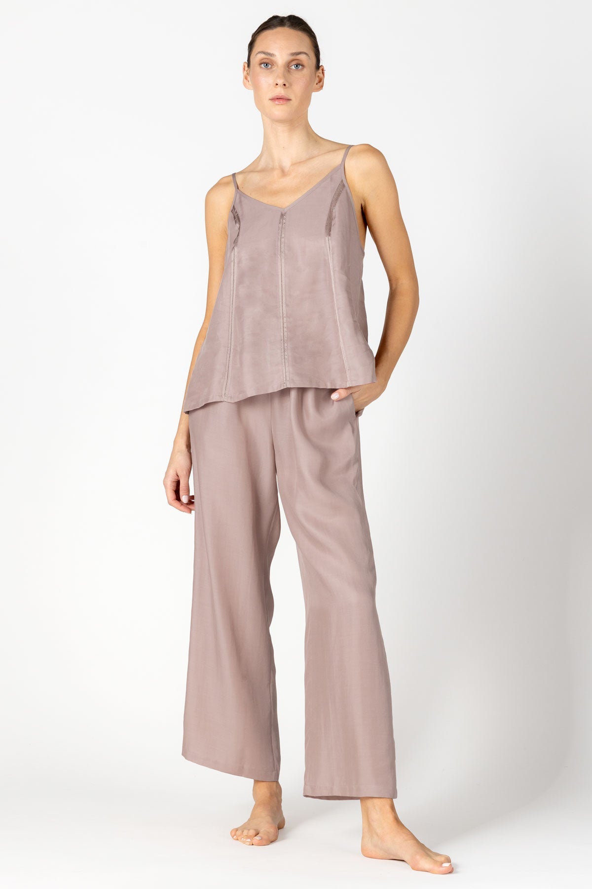 Kacey City High V Neck Camisole Camisole NK iMODE 
