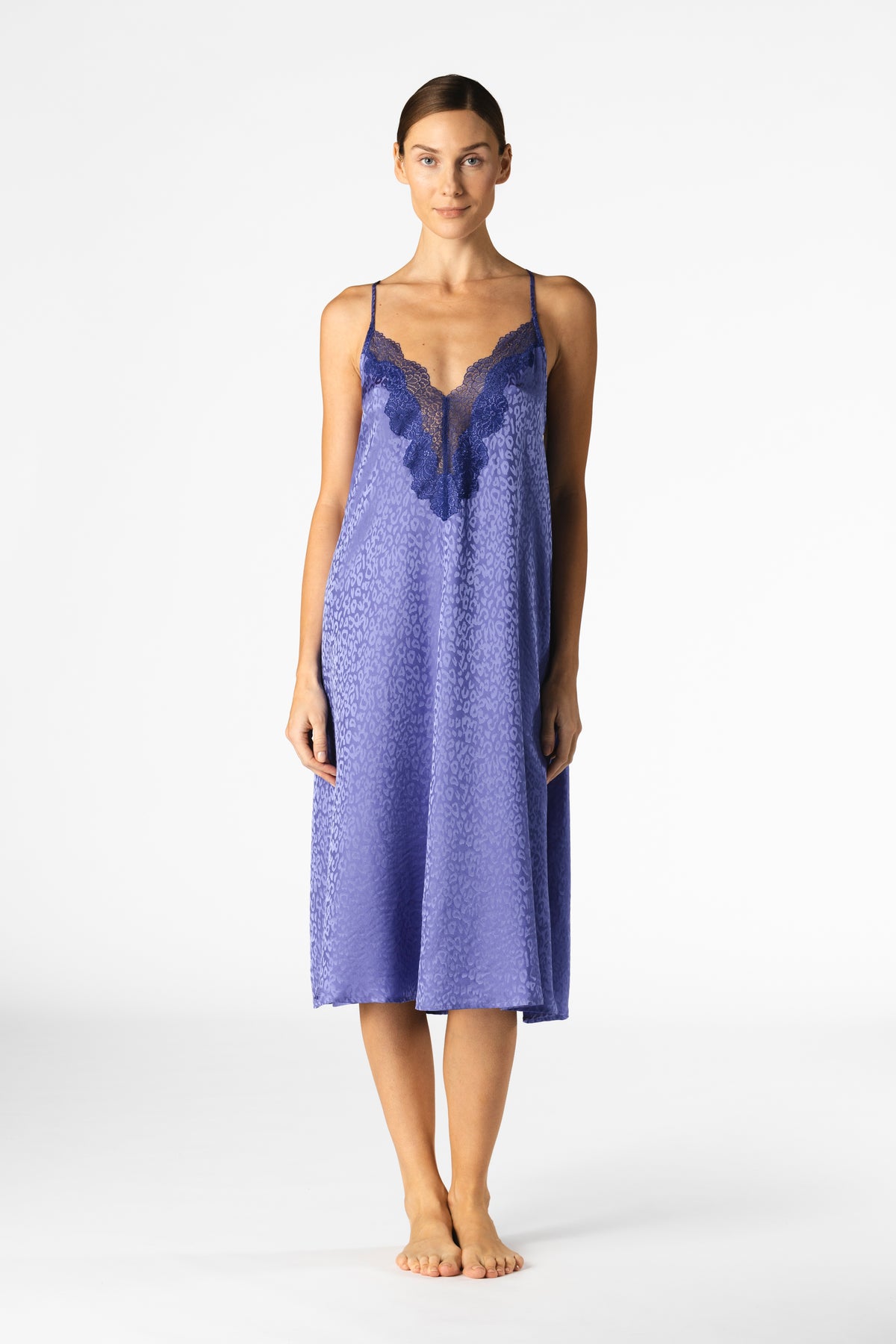 Vestido largo estilo Sydney Seaside con corte en A